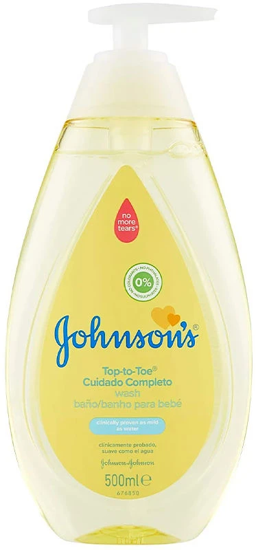 Johnson & Johnson "Johnson's Baby Complete Care" vonios gelis jautriai odai 500 ml