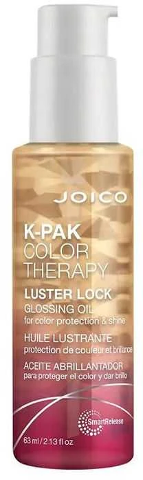 Joico K-Pak Color Therapy Luster Lock Glossing Oil apsauginis spindesio suteikiantis aliejus dažytiems plaukams, 63 ml