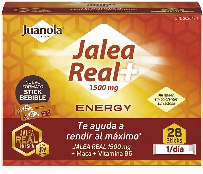 Juanola Royal Jelly Plis buteliukai 28 vnt
