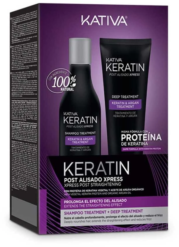 Kativa Keratin Post Smoothing Xpress Set 2 Pieces