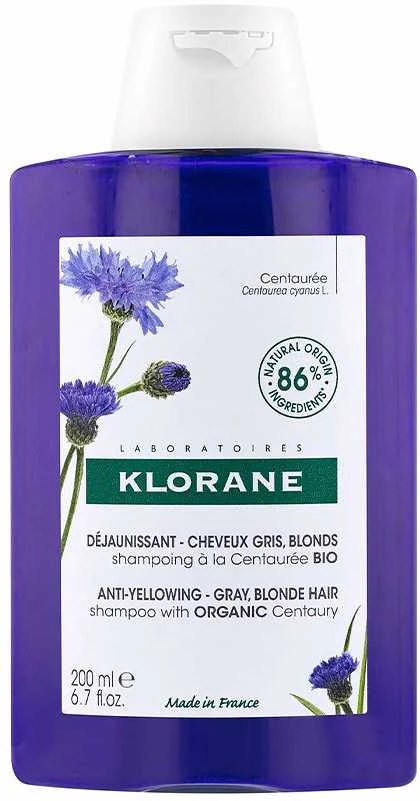 Klorane Reflection šampūnas su centaurea ekstraktu 200ml