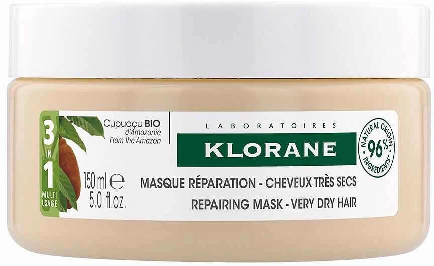 "Klorane Cupuazu" sausų plaukų atkuriamoji kaukė 150ml