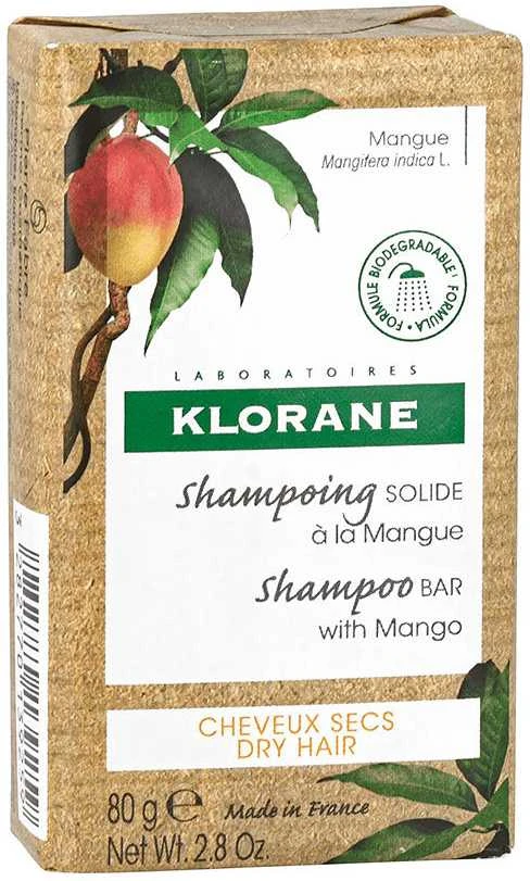 Klorane Mango kietasis šampūnas 80gr