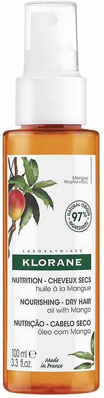 Klorane Mango Conditioner maitinantis kondicionierius sausiems plaukams, 200 ml