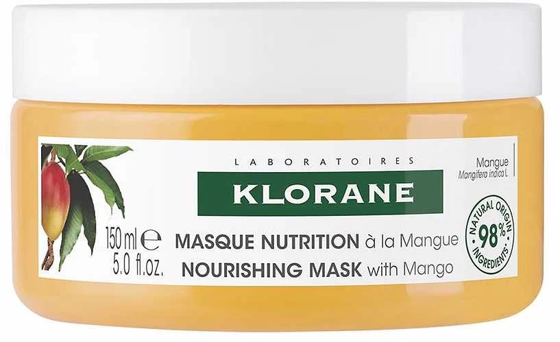 "Klorane" mangų maitinamoji kaukė 150ml
