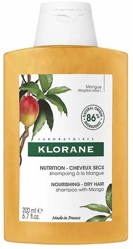 "Klorane" mangų šampūnas 200ml