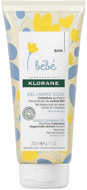 "Klorane Baby" švelnus valomasis gelis 200ml