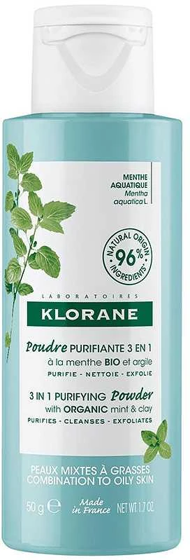 "Klorane" ekologiška valomoji valymo pudra 50g