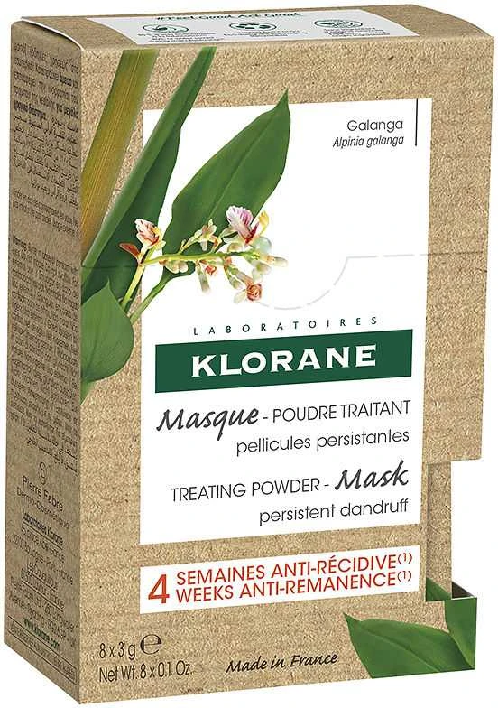 Klorane Galanga gydomieji milteliai 8x3g