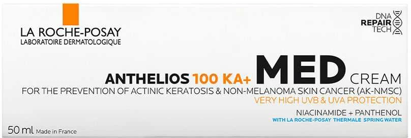 La Roche-Posay Anthelios 100 K+A Med Kreminis apsauginis veido kremas, 50 ml