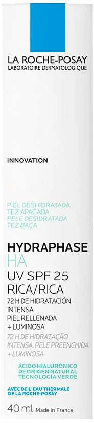 La Roche-Posay La Roche Hydraphase Ha Rich SPF 25 apsauginis veido kremas normaliai ir sausai odai, 40 ml