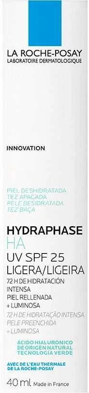 La Roche Posay Hydraphase HA UV SPF 25 Light Kreminis apsauginis drėkinamasis veido kremas, 40 ml