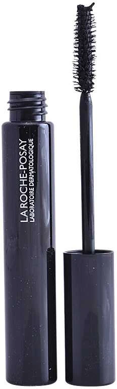 La Roche Posay Toleriane Blakstienų tušas Atsparus vandeniui vandeniui atsparus blakstienų tušas, atspalvis: Noir, 7.6 ml
