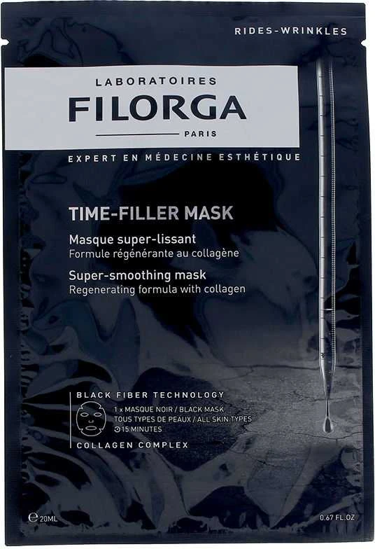 Filorga Time Filler Mask Super Smoothing Juodas Mask veido kaukė