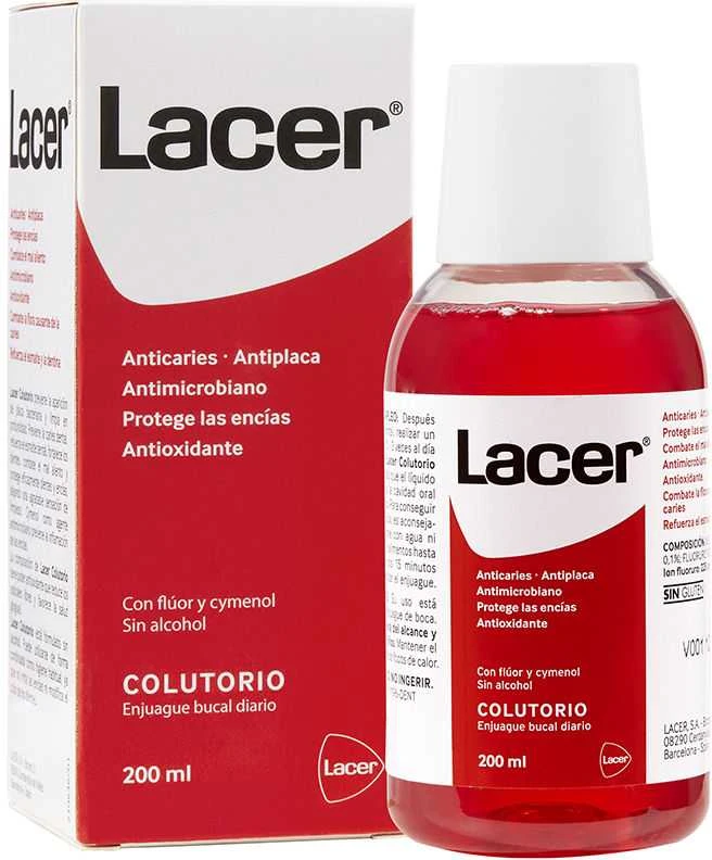Lacer burnos skalavimo skystis 200ml