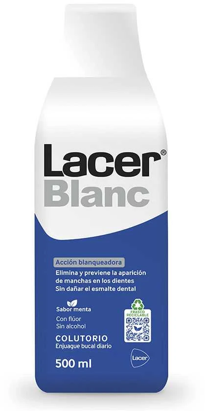 "Lacerblanc" mėtų burnos skalavimo skystis 500ml