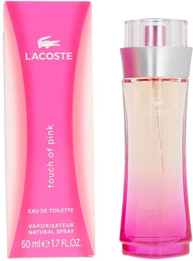 Lacoste Touch Of Rožinė EDT tualetinis vanduo unisex, 50 ml