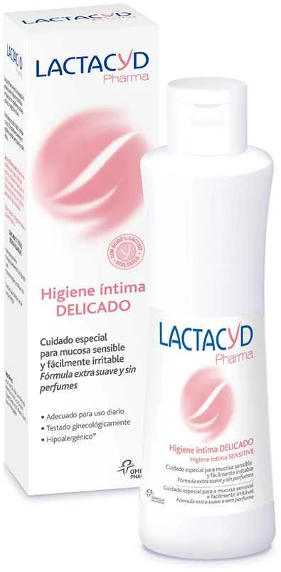 LACTACYD intymios higienos prausiklis PHARMA SENSITIVE, 250 ml
