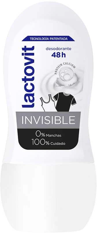 Lactovit Invisible rutulinis Dezodorantas 50ml
