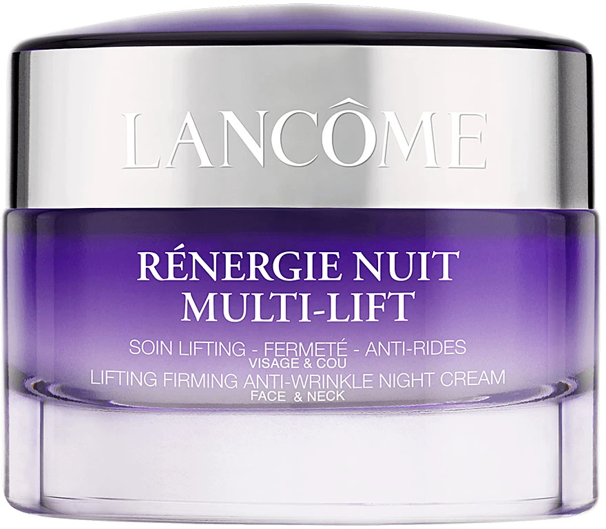 Lancome Renergie Nuit Multi-Lift Redefining Night Kreminis stangrinamasis naktinis veido kremas, 50 ml