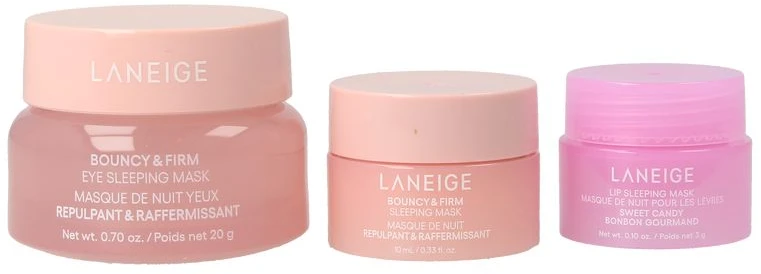 Laneige Plump & Hydrate Trio Set veido priežiūros rinkinys
