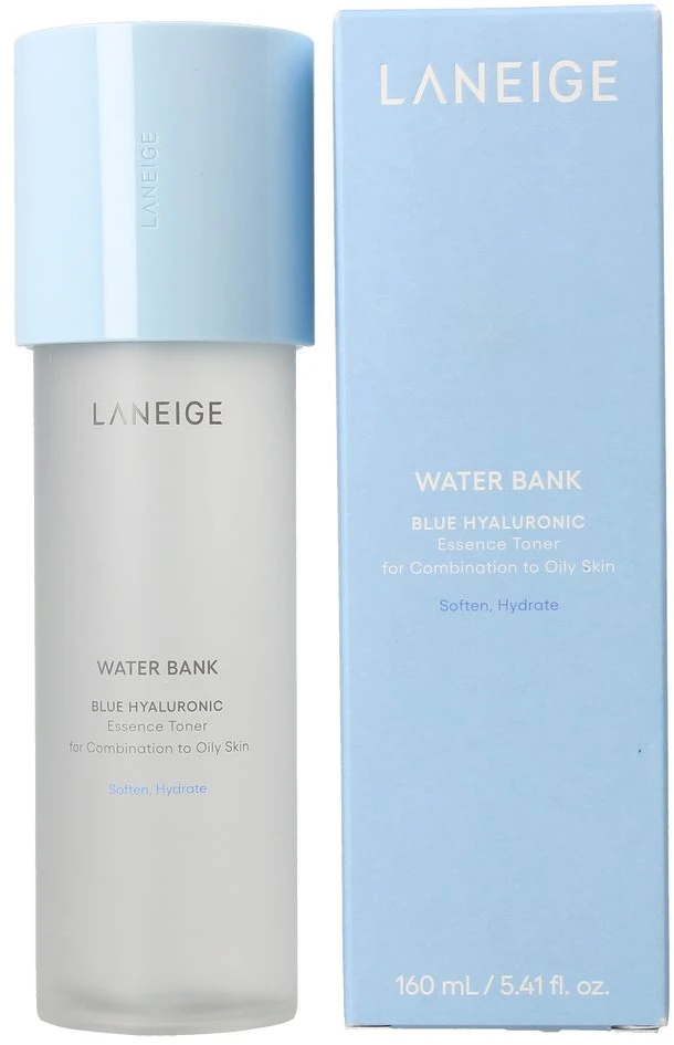 Laneige Tonikas mišriai ir riebiai odai Vanduo Bank Mėlyna Hyaluronic (Essence Toneris) 160 ml