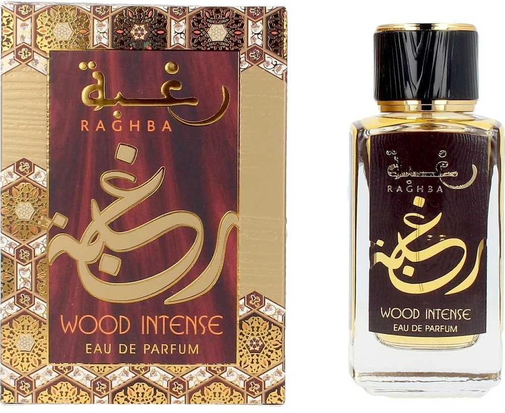 Kvepalai vyrams Lattafa Raghba Wood Intense EDP, 100 ml