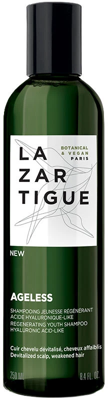 Lazartigue Ageless Hyaluronic Acid Hair Šampūnas Regenerating, 250 ml