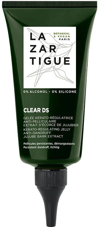 Lazartigue Clear Ds nenuplaunamas kreminis plaukų kondicionierius, mažinantis keratozę, 75 ml