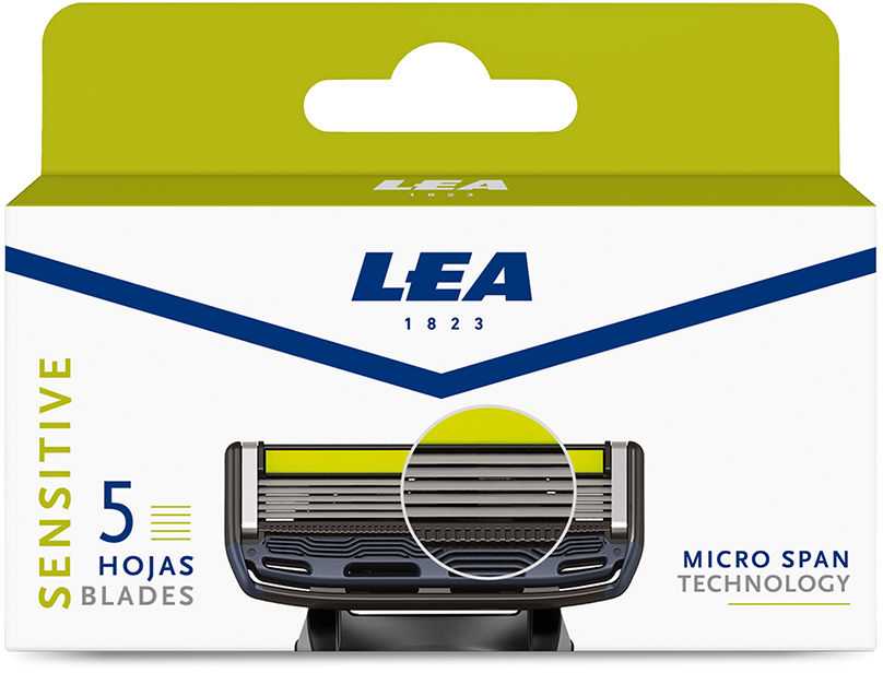 Lea Recambio Maquinilla Afeitado Sensitive-4 5un