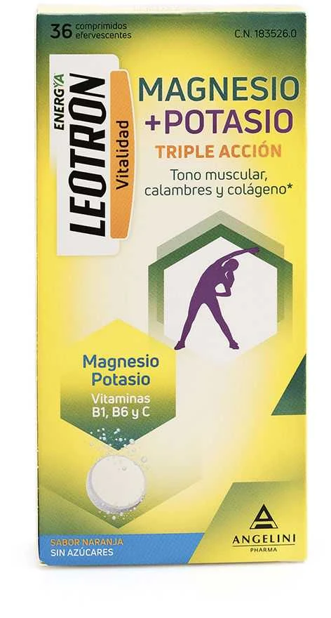 Leotron Vitality Magnis + Kalis 36 tabletės