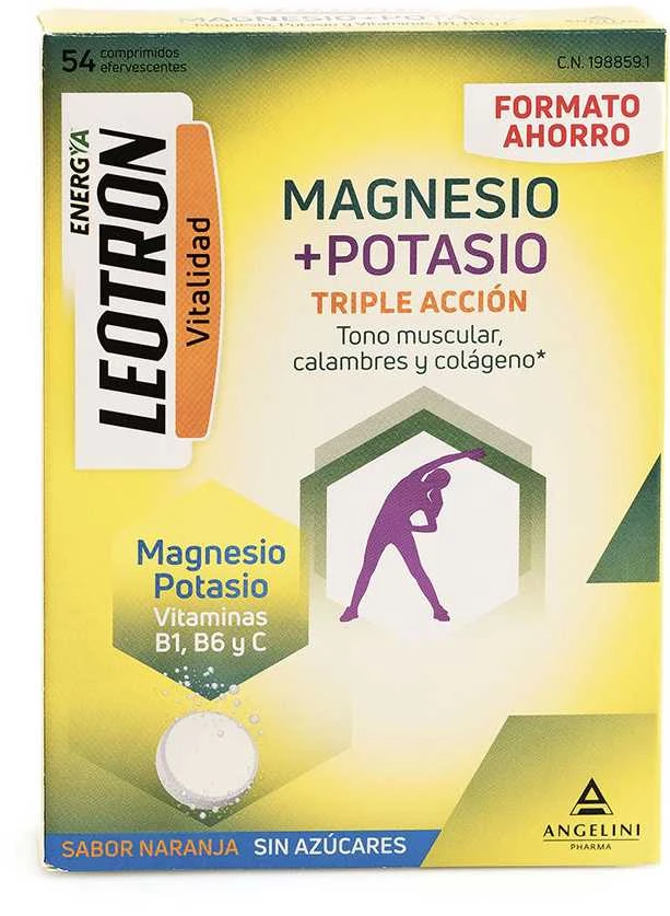 Leotron Magnis+kalis 54 tabletės