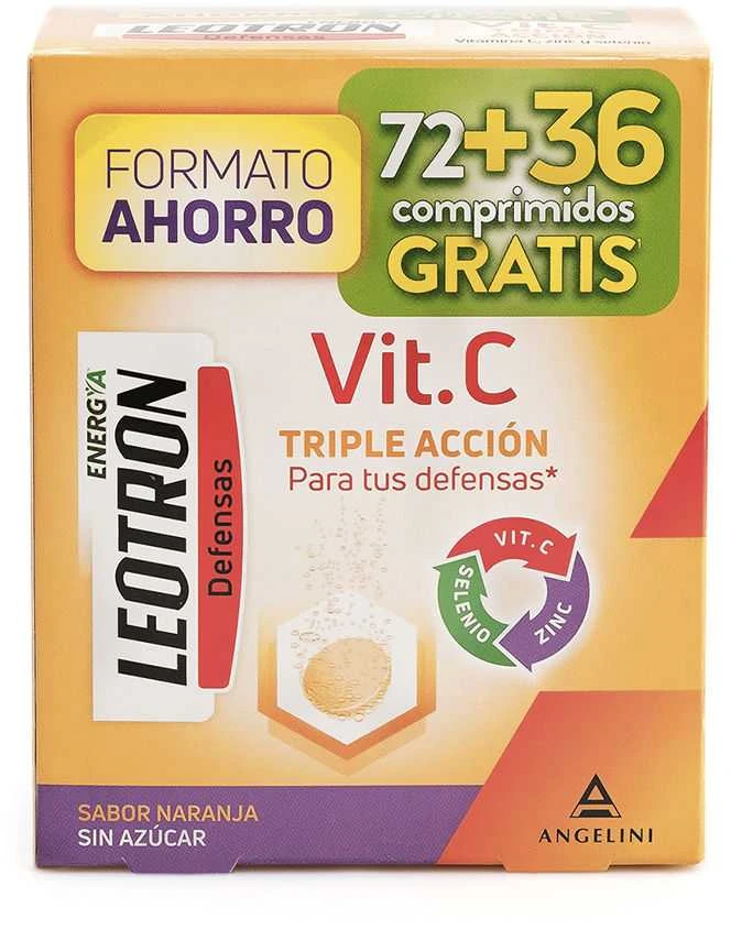 "Leotron" vitaminai C 72+36 tabletės