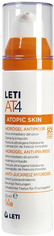 Leti At-4 Hidrogelis nuo niežėjimo, 50 ml
