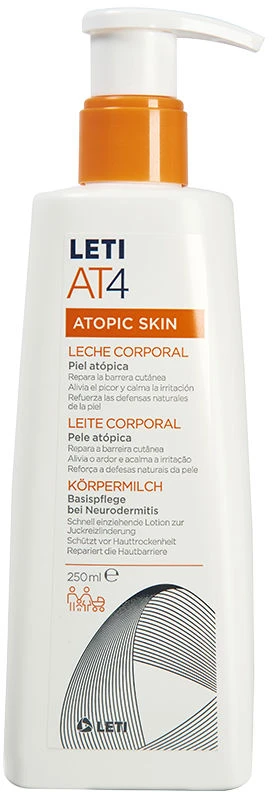Leti At4 kūno pienelis 250ml
