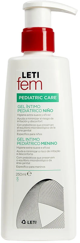 Letifem Pediatric Gel Intimo Niño, 250 ml