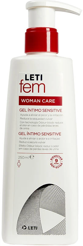 "Letifem Gel Woman Care" intymios higienos gelis 250ml