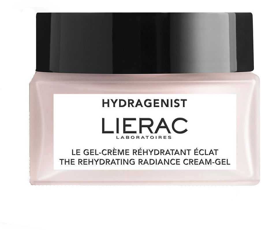 "Lierac Hydragenist Illuminating Rehydrating Gel-cream" drėkinamasis veido kremas-gelis 50ml