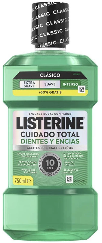 Listerine PROTECTION FOR TEETH AND GUMS mouthwash 750 ml