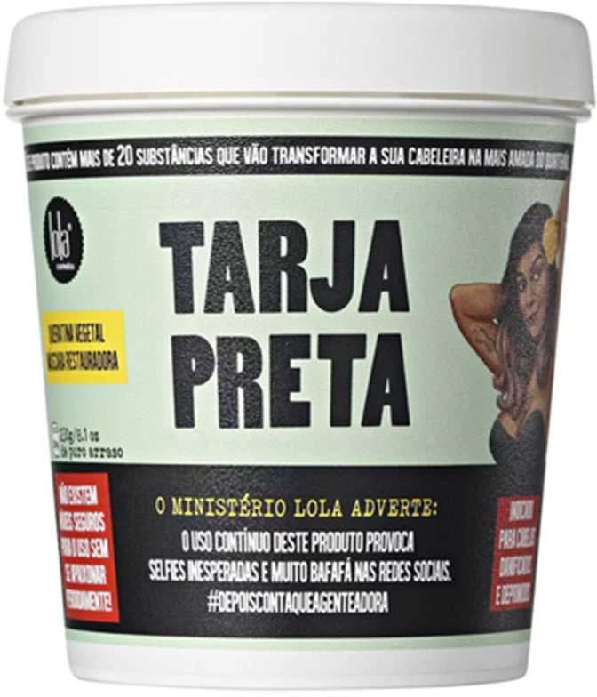 Lola Cosmetics Lola Tarja Preta Mascarilla Capilar, 230 g