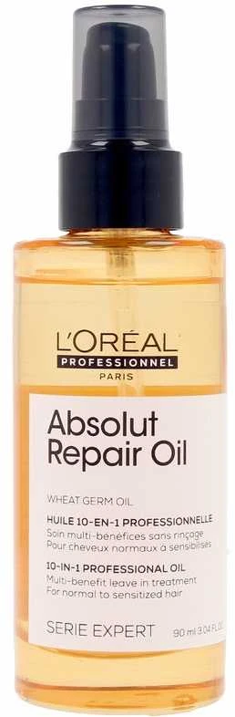 Apsauginis pažeistų plaukų aliejus L'oreal Professionnel Absolut Repair Oil 90ml
