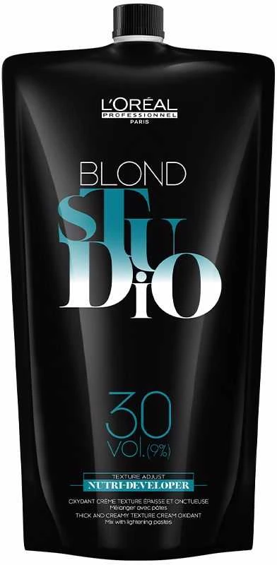 Oksidacinė emulsija L'oreal Professionnel Blond Studio Nutri - Developer 9% 30vol. 1000 ml