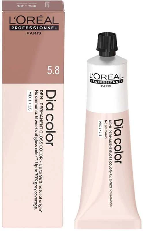 L'oreal Professionnel Dia Color Coloración Demi-Permanente Sin Amoniaco 7,8, 60 ml