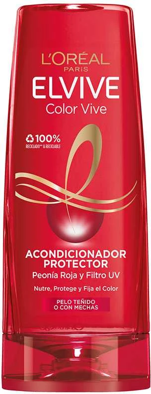 Dažytų plaukų kondicionierius Elvive Color-vive L'Oreal Make Up (300 ml)