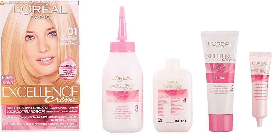 L'Oreal Excellence dažų dažymo priemonių rinkinys