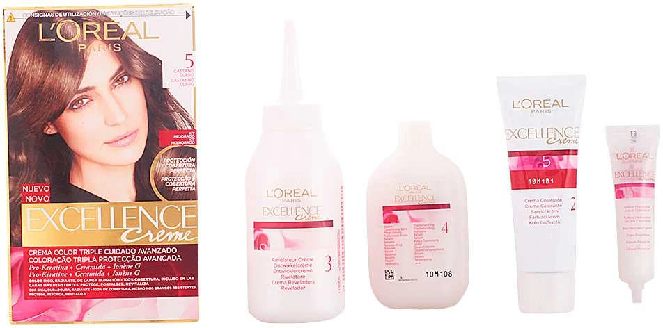 L'Oreal Excellence plaukų dažų rinkinys numeris 5