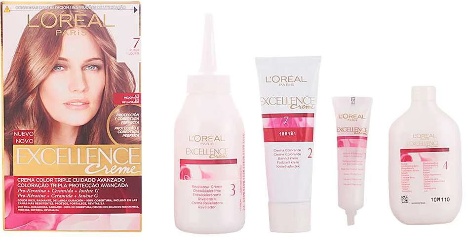 L'Oreal Excellence dažų rinkinys su priemonėmis