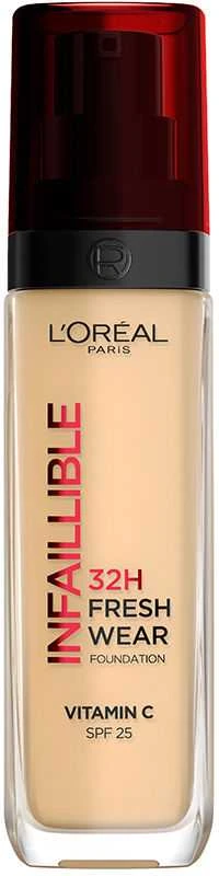 L´Oréal Paris Infaillible 24H Fresh Wear makiažo pagrindas 30 ml (130 Beige)
