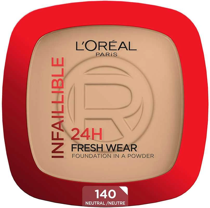 L'Oréal Paris Infaillible 24H Fresh Wear makiažo pagrindas pudros pavidalu