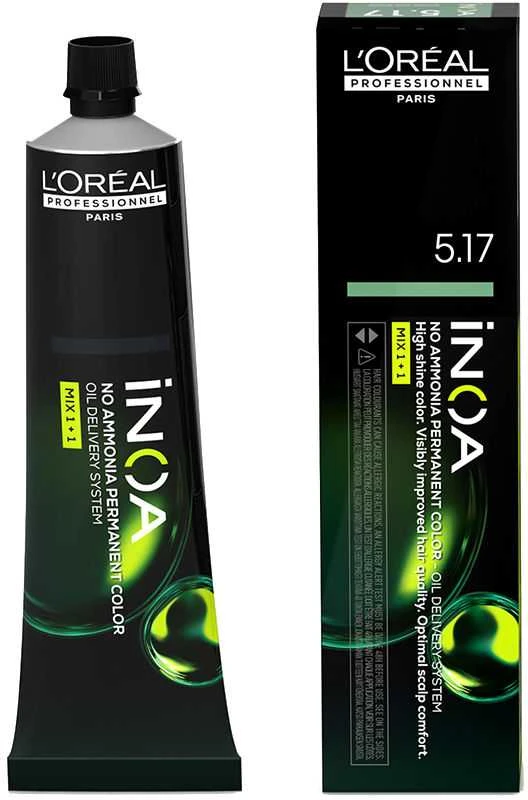 L'oreal Inoa 5.17 dažai su pakuote